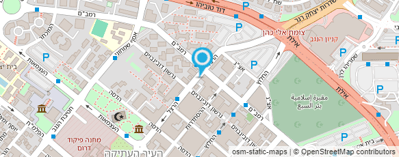 מפת הגעה אל עבודה עברית מפת הגעה אל עבודה עברית