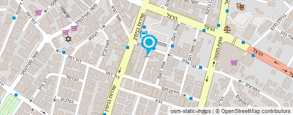 מפת הגעה אל עבודה עברית