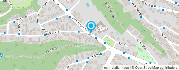 מפת הגעה אל גן עמליה זהר