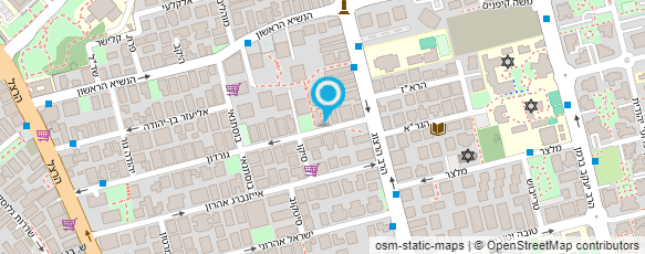 מפת הגעה אל ענבל בן משה - מורה לפסנתר