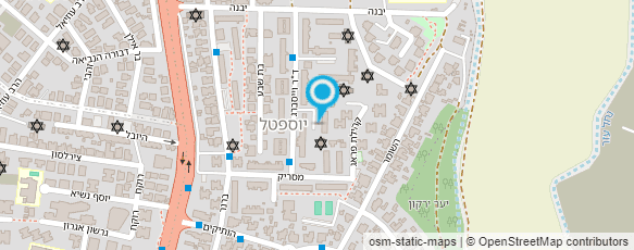 מפת הגעה אל ערן בן נעים - עבודות גמר