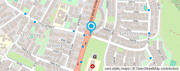 מפת הגעה אל בית חב"ד - בית שאן