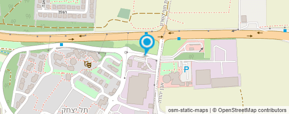 מפת הגעה אל תל יצחק