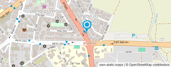 מפת הגעה אל ד.נ עמי ישראל בע"מ