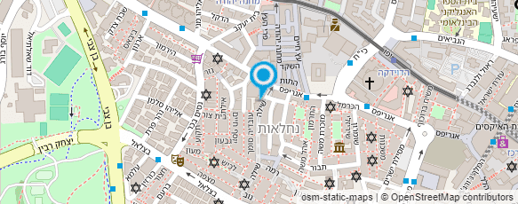 מפת הגעה אל ישיבת המקובלים נהר שלום