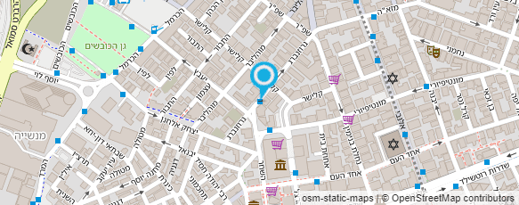 מפת הגעה אל סטודיו Crafty קראפטי