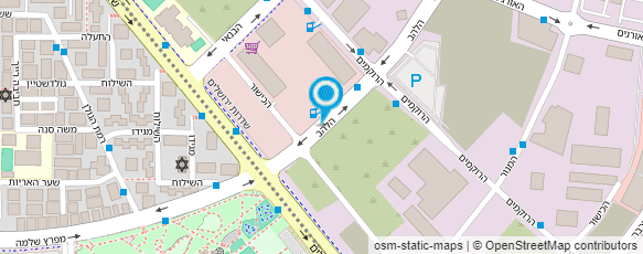 מפת הגעה אל ניר-יבוא ושיווק מתנות ומוצרי פירסום