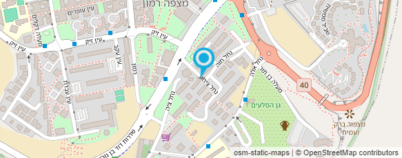 מפת הגעה אל שאיבות מצפה רמון