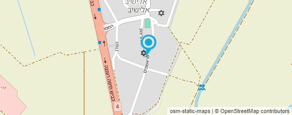 מפת הגעה אל נווה אלישיב