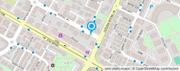 מפת הגעה אל סלבה גרשקוביץ - בודק קרינה