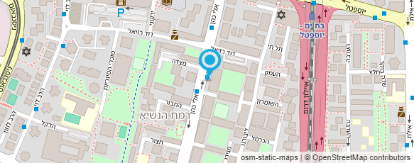 מפת הגעה אל אודליה נתן-מטפלת בתת מודע