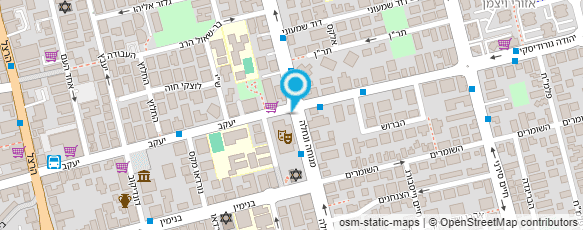 מפת הגעה אל בית העם היכל התרבות