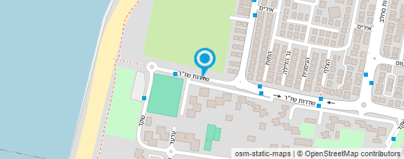 מפת הגעה אל אתי רזון - מסאז'יסטית לתינוקות