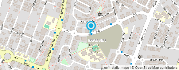 מפת הגעה אל משפחתון מירי