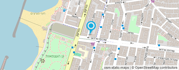 מפת הגעה אל גדעון וינר - מורה ללשון