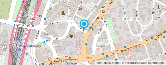 מפת הגעה אל עו"ד צאודר- אסלן יעל