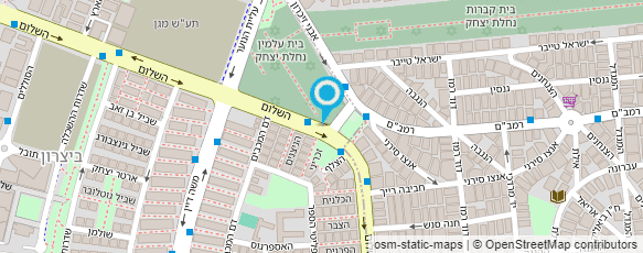 מפת הגעה אל ברגר שלמה-לטייל עם הברל