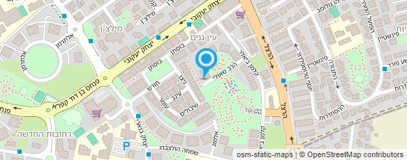 מפת הגעה אל חברת נופר - לימודי אנגלית