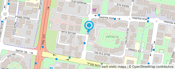 מפת הגעה אל משפחתון  - אווה מאירזון