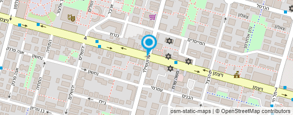 מפת הגעה אל נילי עיצוב שיער ועוד