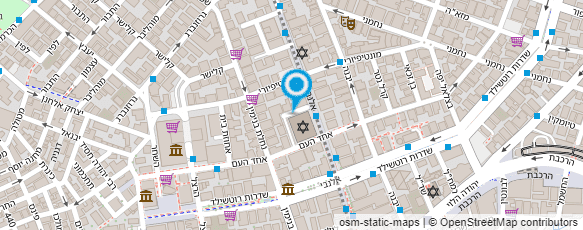 מפת הגעה אל דבורה אוחנה - פסיכולוגית קלינית