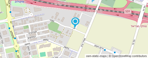 מפת הגעה אל איריס  - מרכז למידה