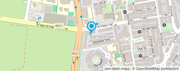 מפת הגעה אל ירדן גוטמן - מאמנת כושר