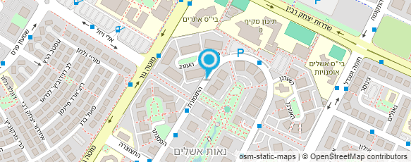 מפת הגעה אל מורן הררי בניית ציפורנים