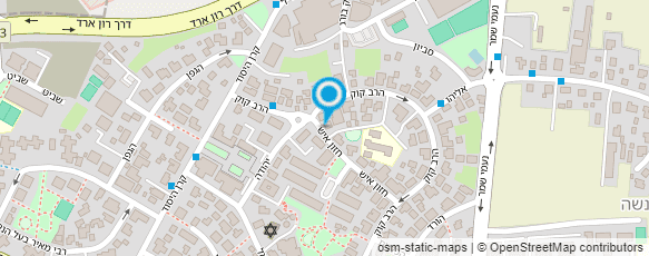 מפת הגעה אל מלב"י