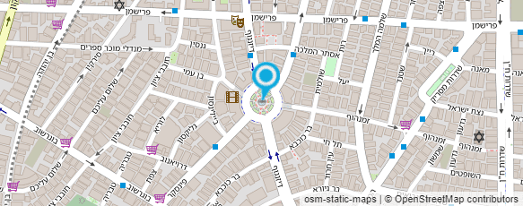 מפת הגעה אל P&M מספרת בוטיק מפת הגעה אל P&M מספרת בוטיק