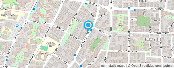 מפת הגעה אל אבי עוזיאל - שיאצו