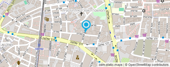 מפת הגעה אל משב שרותי חשמל