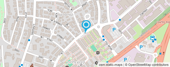 מפת הגעה אל מכללת עוצמה