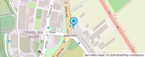 מפת הגעה אל פותח את ידך קייטרינג