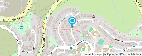 מפת הגעה אל הדס - עיצוב גינות ואגרונומיה