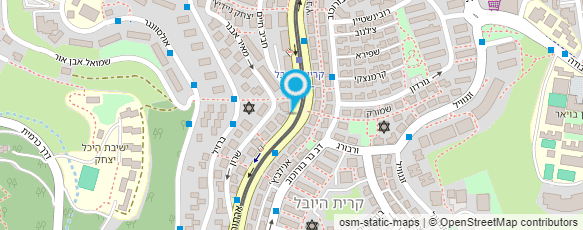 מפת הגעה אל חגי חריף נכסים והשקעות