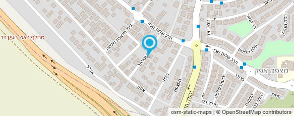 מפת הגעה אל יוסי עראקי עבודות עפר ופיתוח