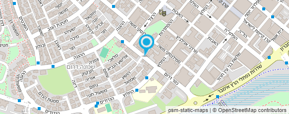 מפת הגעה אל FFNI- קרן עזרה לעולים