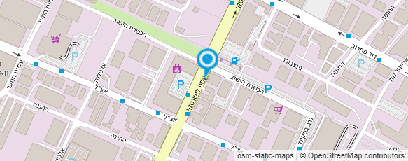 מפת הגעה אל לוי סוכנויות רכב