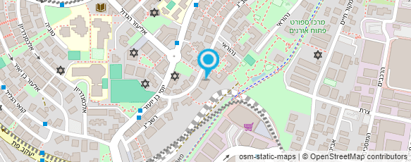 מפת הגעה אל דניאל שמעון צימרמן - קלינאי תקשורת