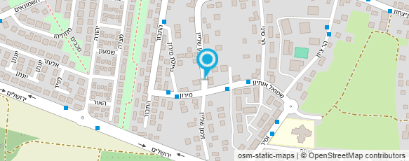 מפת הגעה אל הילה לוי - סטודיו לעיצוב גרפי