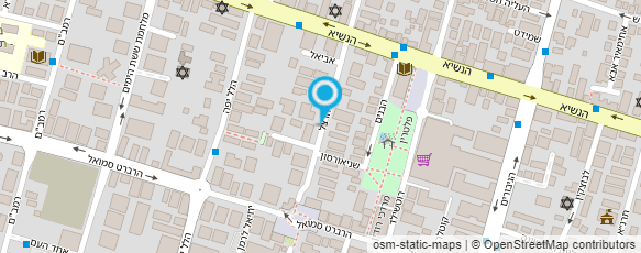 מפת הגעה אל עזריה-קבלן בניין-ניהול תיאום ופיקוח