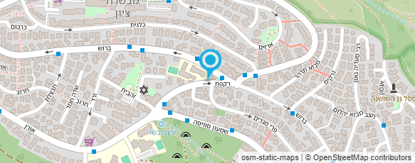 מפת הגעה אל בית הספר חמד"ת השקד