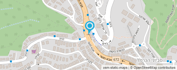 מפת הגעה אל מרכז הדסים