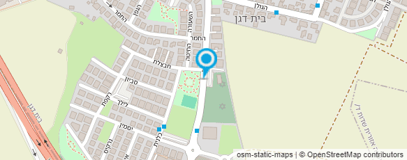 מפת הגעה אל חן המנעולן