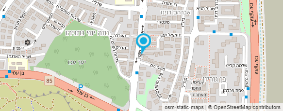 מפת הגעה אל שירה אלחרר טל - בניית צפורניים