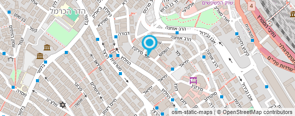 מפת הגעה אל רובּין פוּד - Robin Food