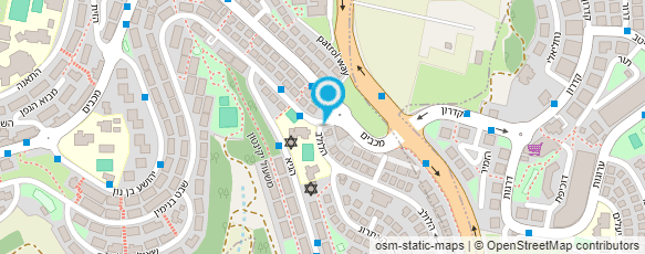 מפת הגעה אל איתמר זמיר מנעולן מורשה