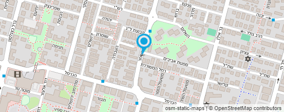 מפת הגעה אל איילת פיצ'ון עוז -עיצוב ותכנון פנים