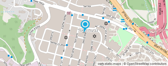 מפת הגעה אל רוני לוי הוראת נהיגה‏